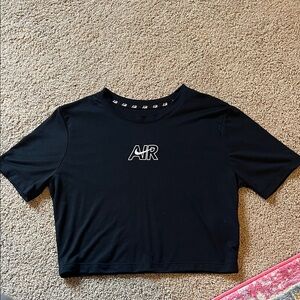 Nike Black Crop Top